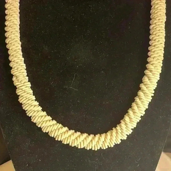 Never ending ..Ostrich ..Egg Shell  Necklace - Picture 2 of 8